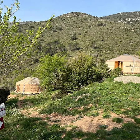 Yourte Nature / Gite Saint Roch Tuchan Exterior foto