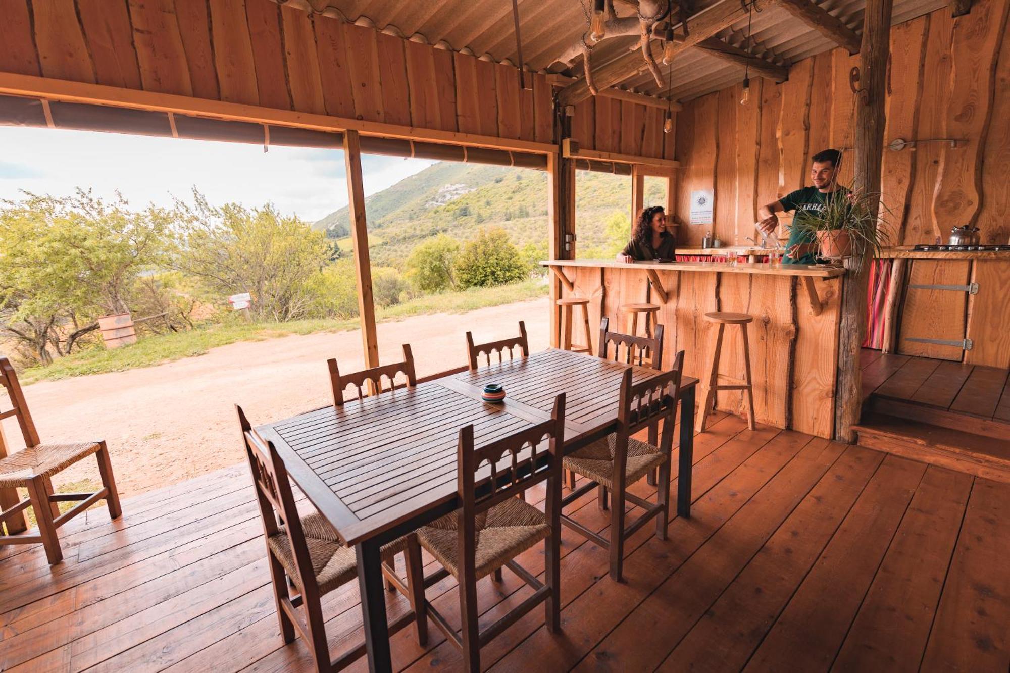 Chalet Yourte Nature / Saint Roch